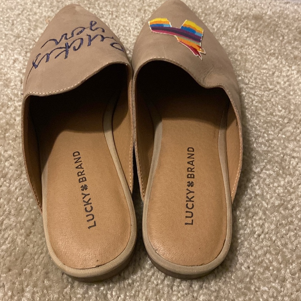 Lucky Brand Mule Flats - Picture 3 of 5